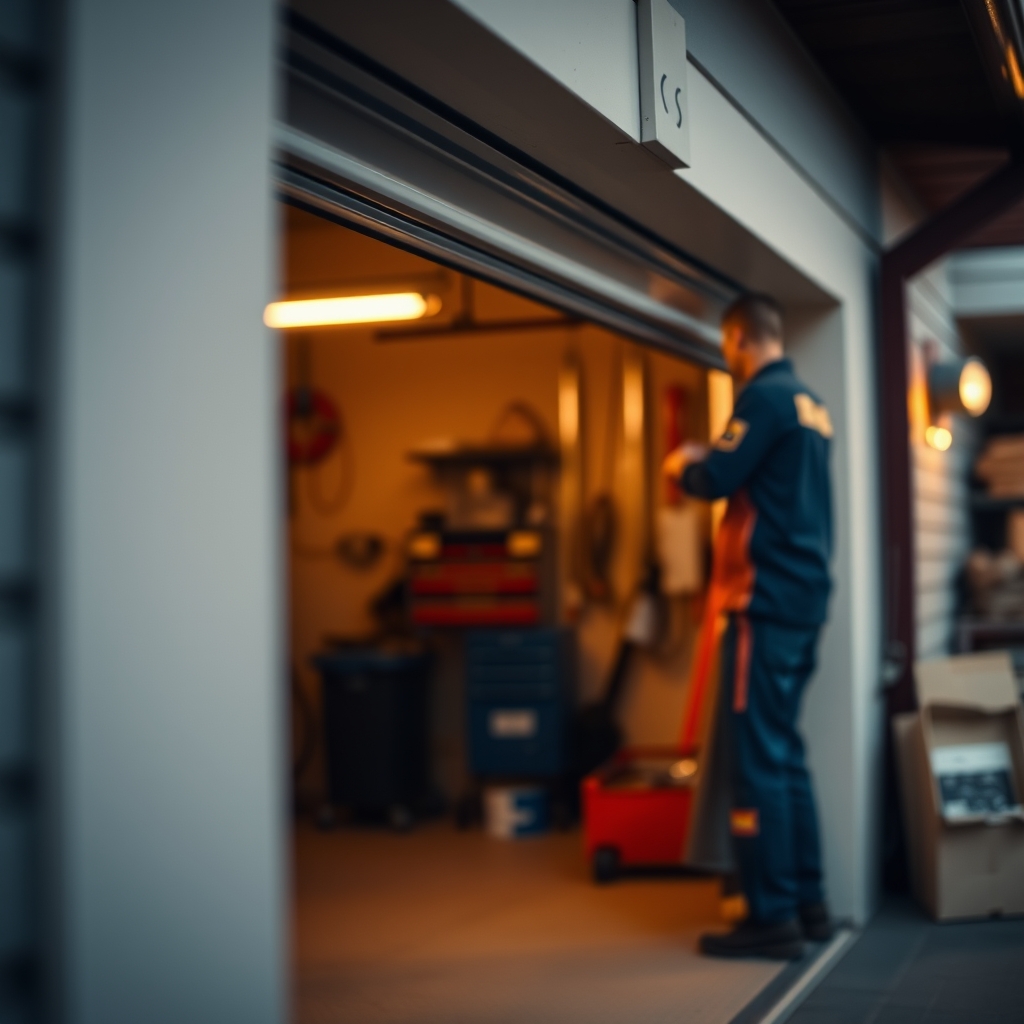Charlie Garage Door's Repairs LLC — professional Garage Door Repair in Garden Grove, our branded team and work van — Garage Door Repair near me